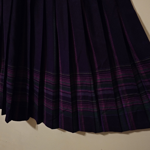 Pendleton Plaid Pleated Skirt - Size 6 - NWT - Picture 8 of 11